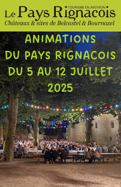 Lire la suite à propos de l’article Agenda des manifestations en Pays Rignacois du 5 au 12 juillet 2025