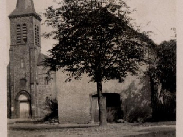 Eglise de Mayran avant l'incendie en 1952